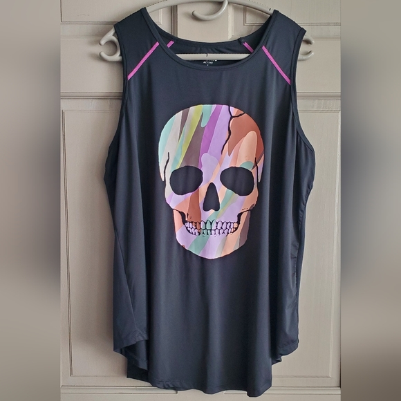 Torrid Bundle Active Pastel Camouflage Leggings and Schull Tank Top Size 2 - Picture 4 of 16